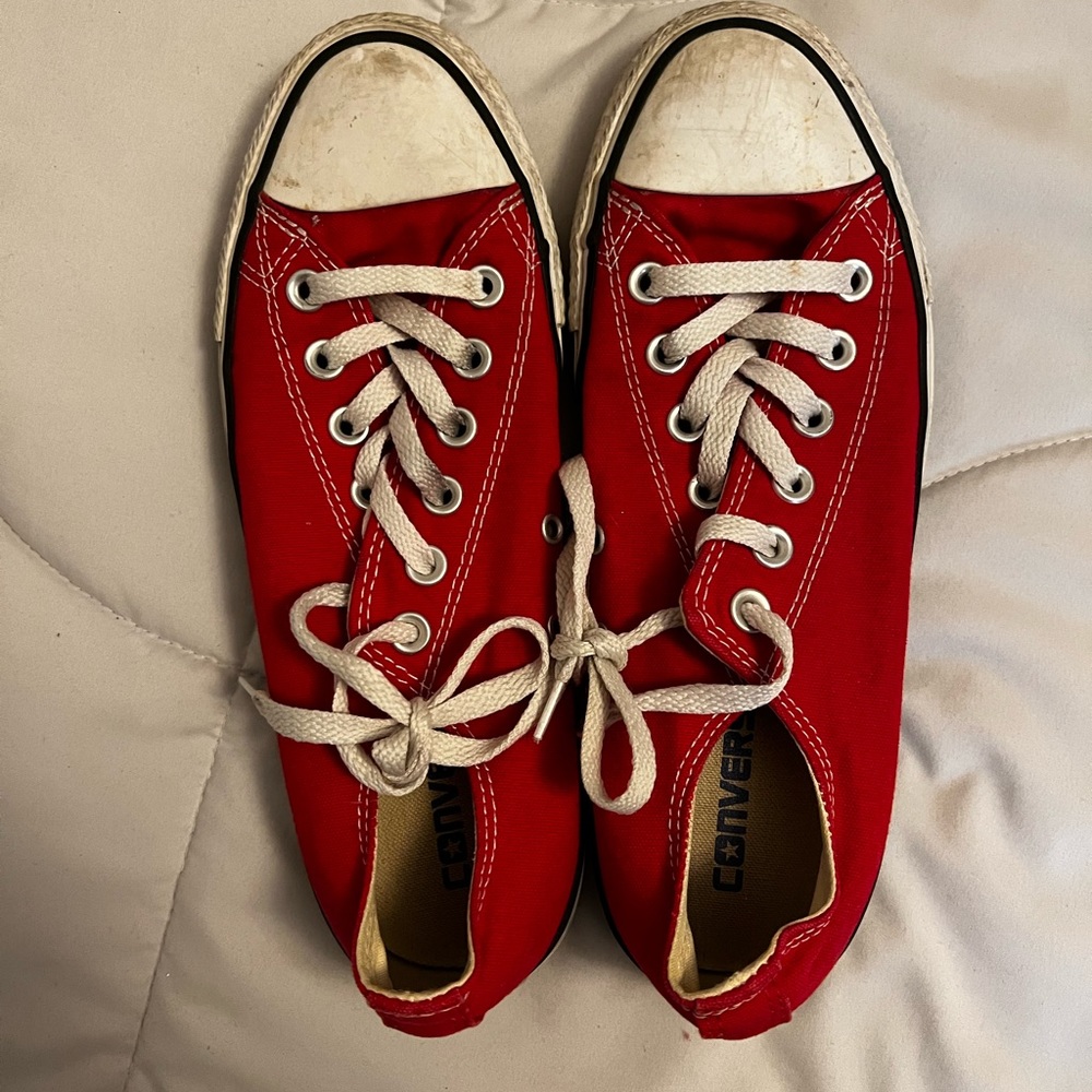 red converse